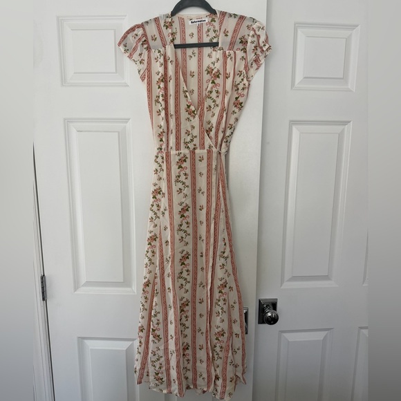 Reformation carina wrap dress - Hampton - Picture 3 of 7